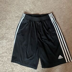 Adidas Girls Black Shorts